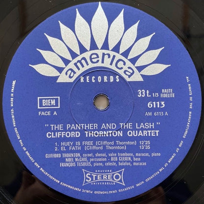 CLIFFORD THORNTON / THE PANTHER AND THE LASH - France America Original