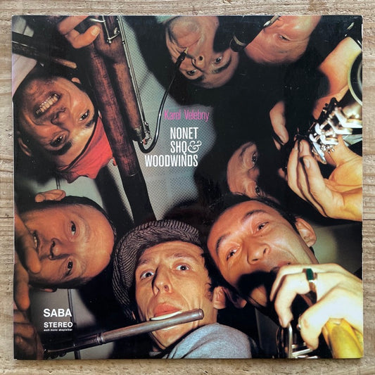 KAREL VELEBNY / NONET SHQ & WOODWINDS - German Saba original