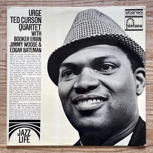 TED CURSON QUARTET / URGE - Dutch Fontana Original
