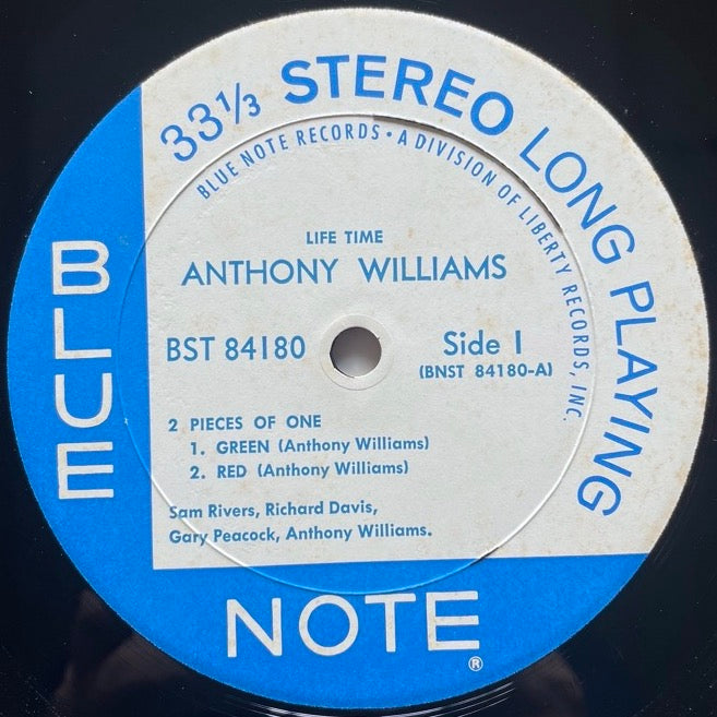ANTHONY WILLIAMS / LIFE TIME - US Blue Note Liberty
