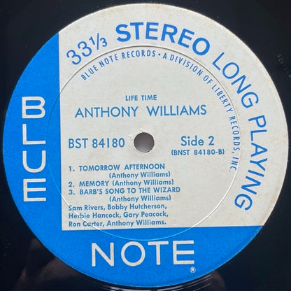 ANTHONY WILLIAMS / LIFE TIME - US Blue Note Liberty