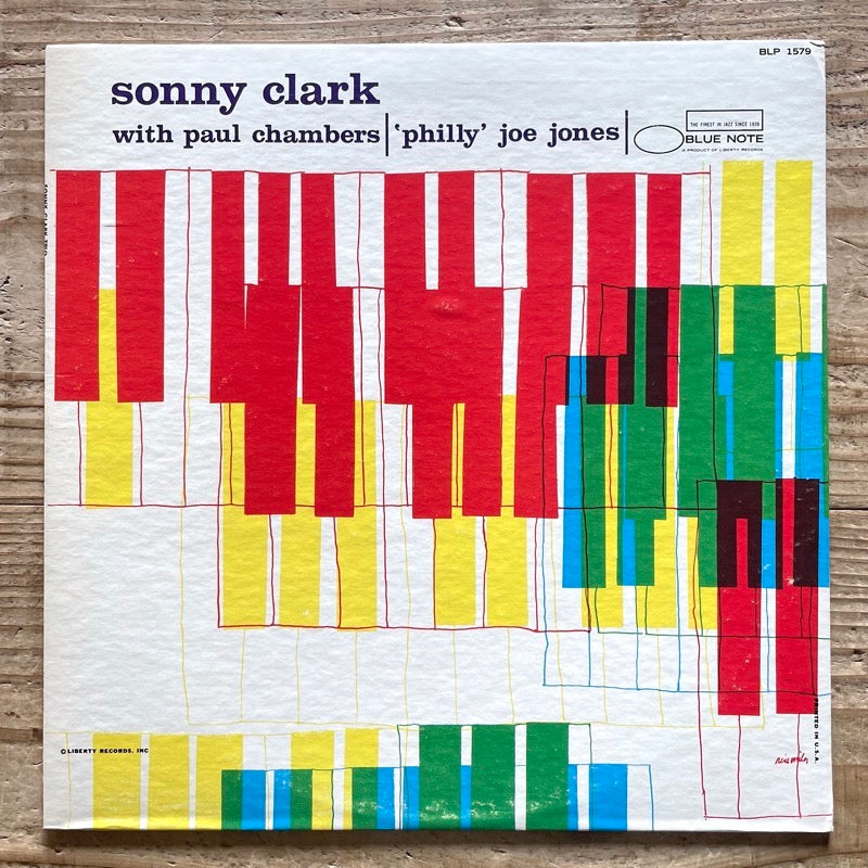 SONNY CLARK TRIO BLP 1579 - US Blue Note Liberty MONO