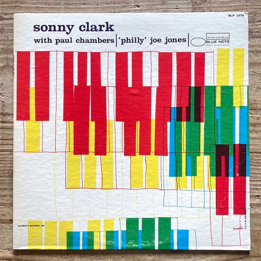 SONNY CLARK TRIO BLP 1579 - US Blue Note Liberty MONO