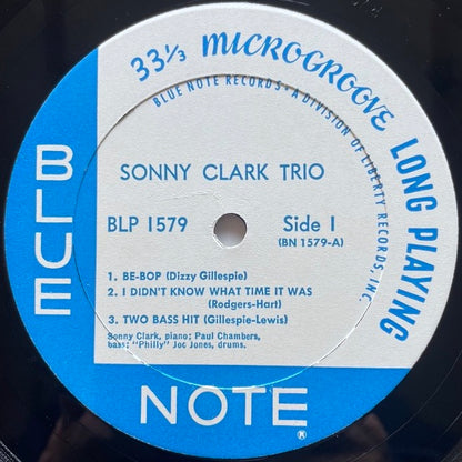 SONNY CLARK TRIO BLP 1579 - US Blue Note Liberty MONO