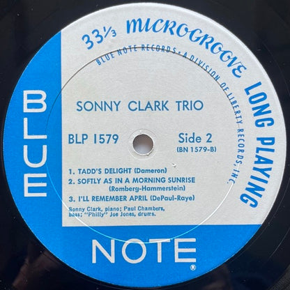 SONNY CLARK TRIO BLP 1579 - US Blue Note Liberty MONO