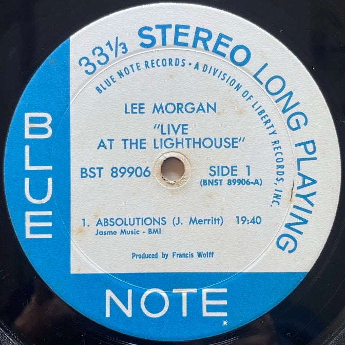 LEE MORGAN / LIVE AT THE THE LIGHTHOUSE (2LP) - US Blue Note Original