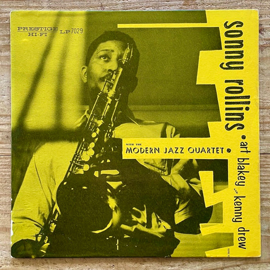 SONNY ROLLINS with THE MODERN JAZZ QUARTET - US Prestige