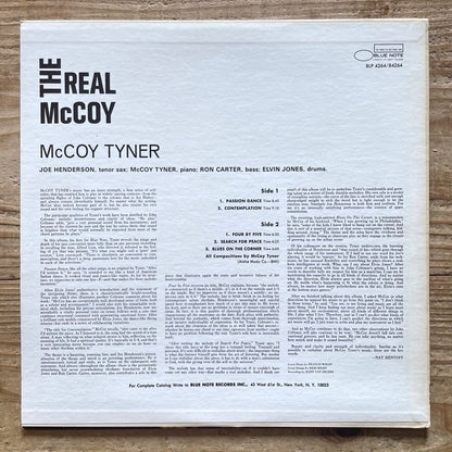 McCOY TYNER / REAL McCOY - US Blue Note Liberty