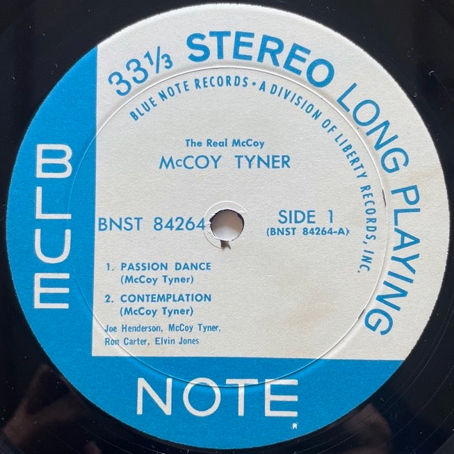 McCOY TYNER / REAL McCOY - US Blue Note Liberty – ALORECORD