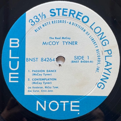 McCOY TYNER / REAL McCOY - US Blue Note Liberty