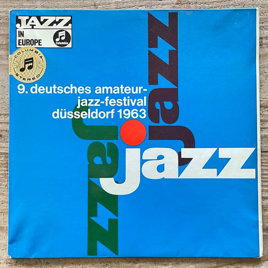 VA / 9. DEUTSCHES AMATEUR-JAZZ-FESTIVAL DUSSELDORF 1963 - German Columbia original