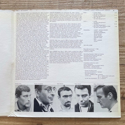 ALBERT MANGELSDORFF QUINTET / ONE - TENSION - German CBS Original