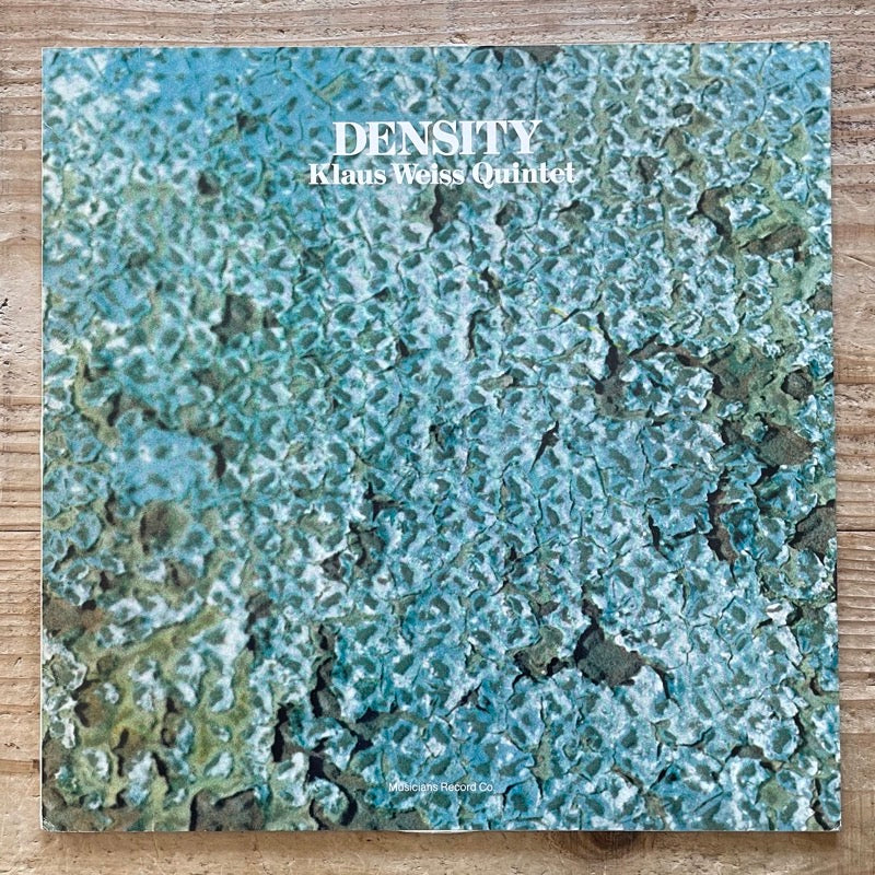 KLAUS WEISS QUINTET / DENSITY - German MRC Original