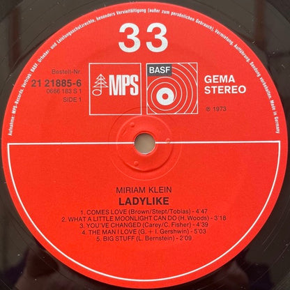 MIRIAM KLEIN / LADY LIKE - German MPS Original
