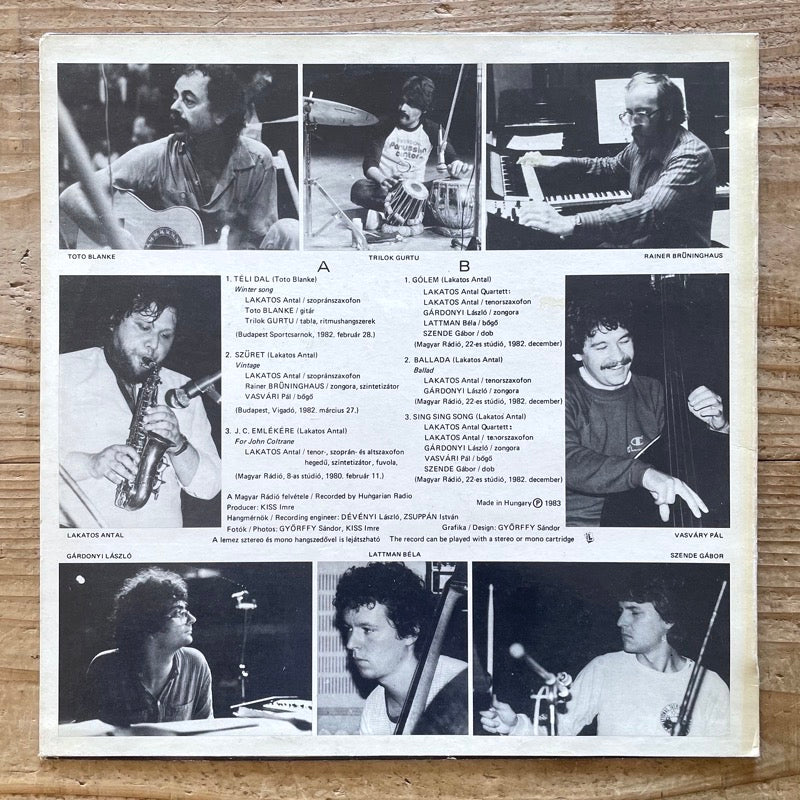 TONY LAKATOS AND SHI FRIENDS - Hungary Krem Original