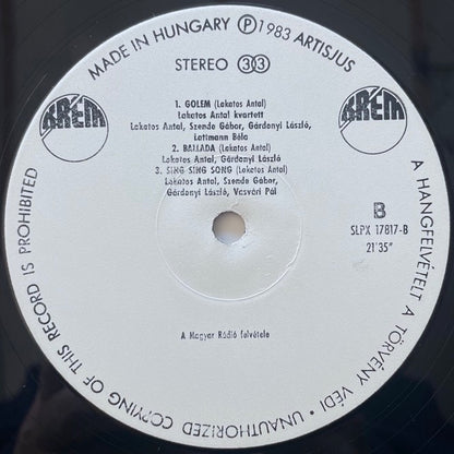 TONY LAKATOS AND SHI FRIENDS - Hungary Krem Original