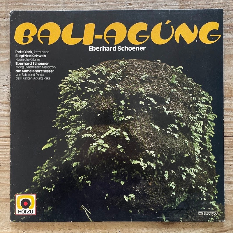 EBERHARD SCHOENER / BALI-AGUNG - German Horzu Original