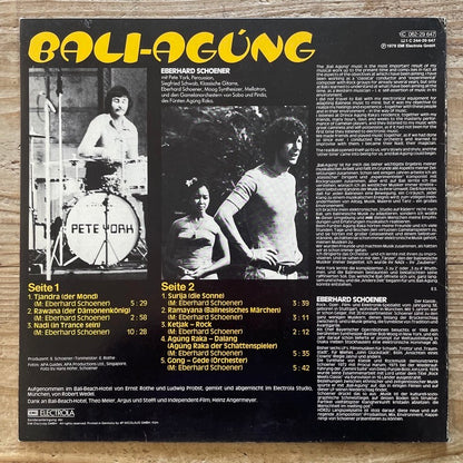 EBERHARD SCHOENER / BALI-AGUNG - German Horzu Original