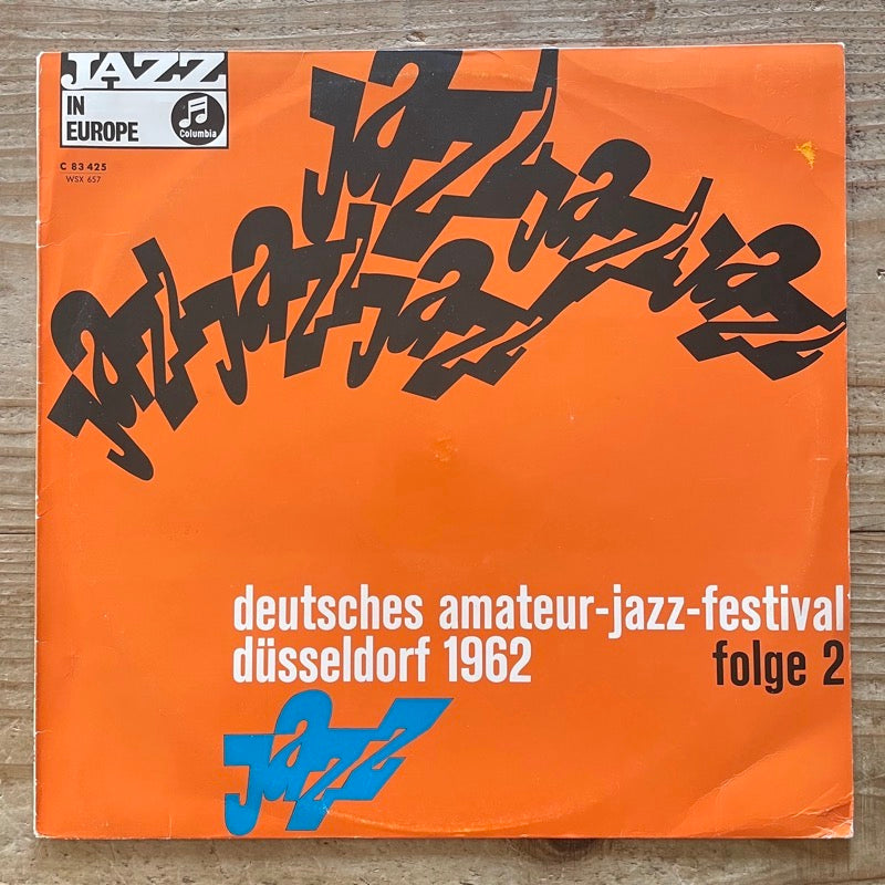 VA / 8. DEUTSCHES AMATEUR-JAZZ-FESTIVAL DUSSELDORF 1962 FOLGE 2 - German Columbia original