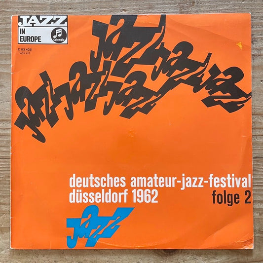 VA / 8. DEUTSCHES AMATEUR-JAZZ-FESTIVAL DUSSELDORF 1962 FOLGE 2 - German Columbia original