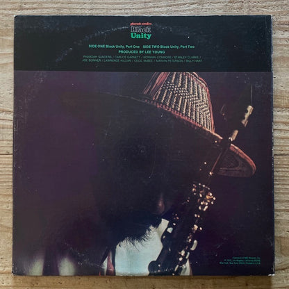 PHAROAH SANDERS / BLACK UNITY - US Impulse Original