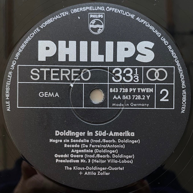 KLAUS DOLDINGER / IN SUD AMERIKA - German Philips Original