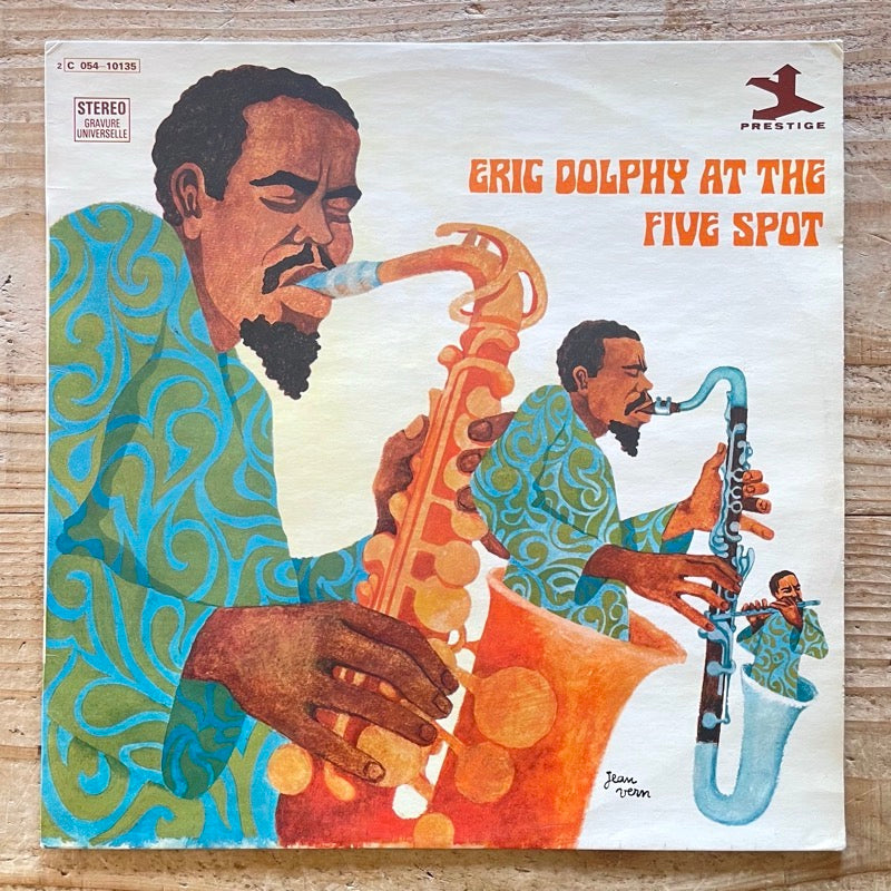 ERIC DOLPHY AT THE FIVE SPOT - French Pathe/Prestige