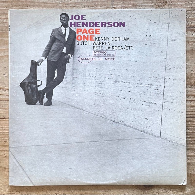 JOE HENDERSON / PAGE ONE - US Blue Note Liberty/NY