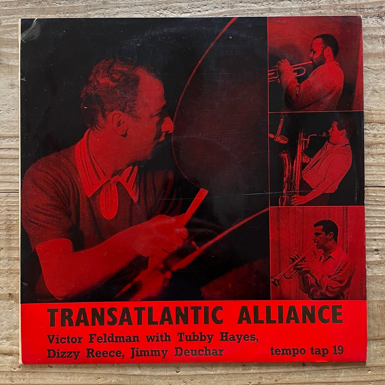 VICTOR FELDMAN with TUBBY HAYES, DIZZY REECE / TRANSATLANTIC ALLIANCE - UK Tempo Original