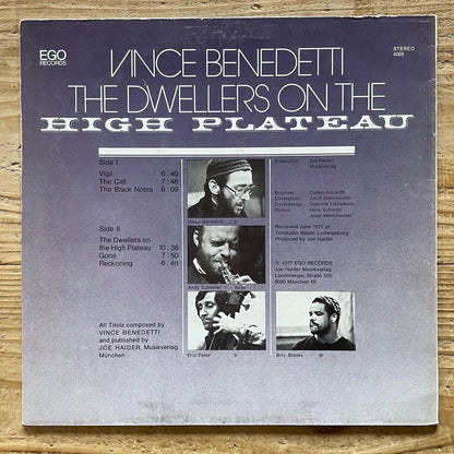 VINCE BENEDETTI / THE DWELLERS ON THE HIGH PLATEAU - German EGO original