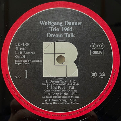 WOLFGANG DAUNER TRIO / DREAM TALK - German L+R