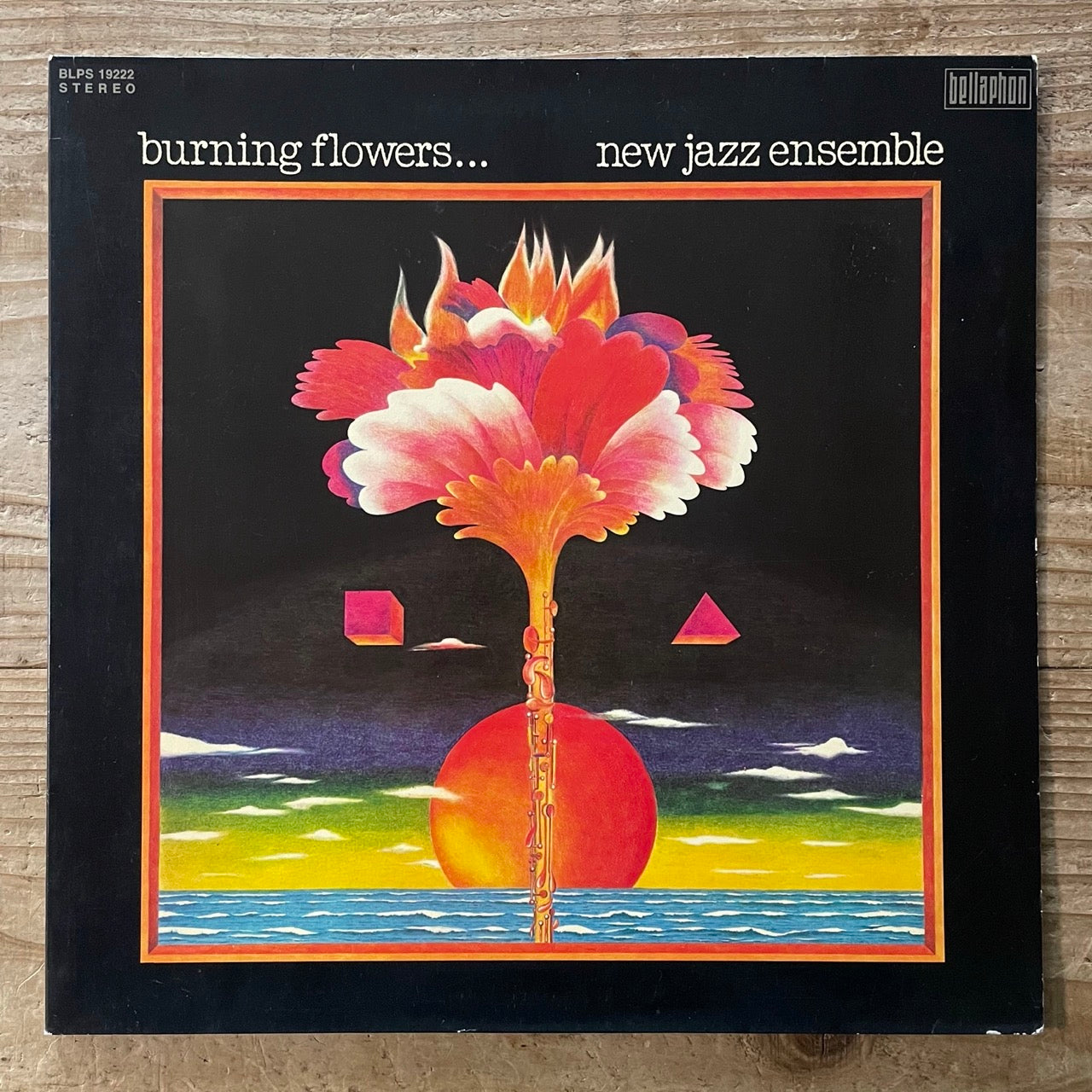 NEW JAZZ ENSEMBLE / BURNING FLOWERS.. - German Bellaphon Original