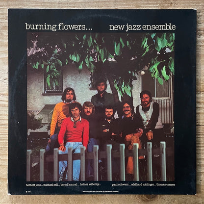 NEW JAZZ ENSEMBLE / BURNING FLOWERS.. - German Bellaphon Original