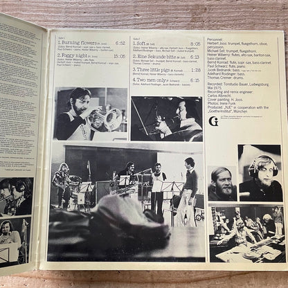 NEW JAZZ ENSEMBLE / BURNING FLOWERS.. - German Bellaphon Original