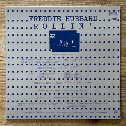 FREDDIE HUBBARD / ROLLIN' - German MPS Original