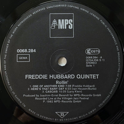 FREDDIE HUBBARD / ROLLIN' - German MPS Original