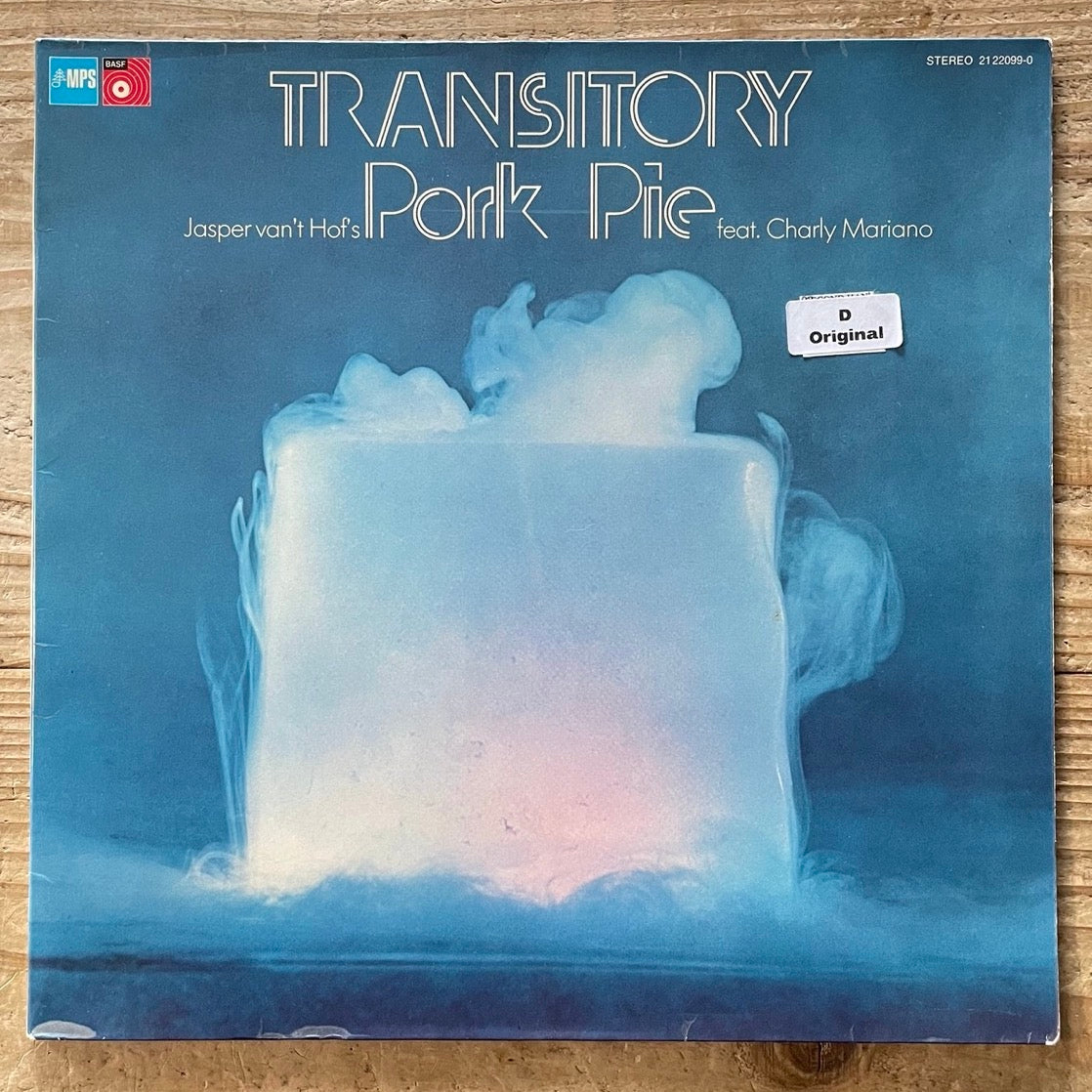 JASPER VAN'T HOF'S PORK PIE feat. CHARLIE MARIANO / TRANSITORY - German MPS Original