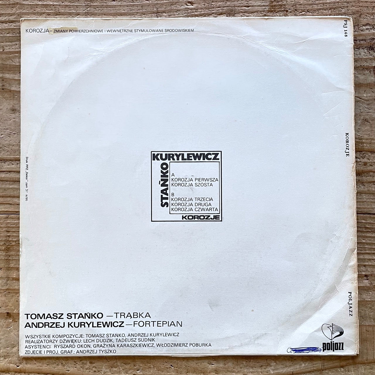 TOMASZ STANKO - ANDRZEJ KURYLEWICZ / KOROZJE - Polish Poljazz Original