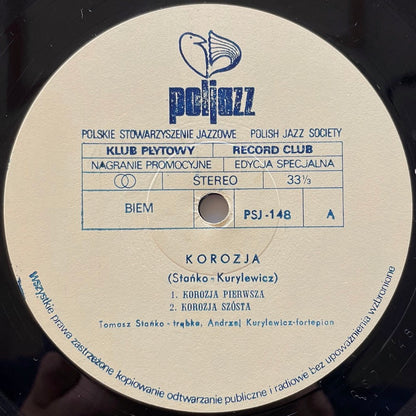 TOMASZ STANKO - ANDRZEJ KURYLEWICZ / KOROZJE - Polish Poljazz Original