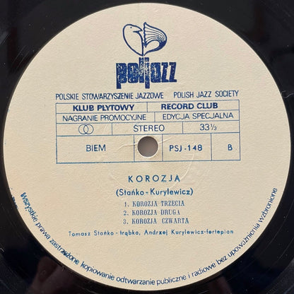 TOMASZ STANKO - ANDRZEJ KURYLEWICZ / KOROZJE - Polish Poljazz Original
