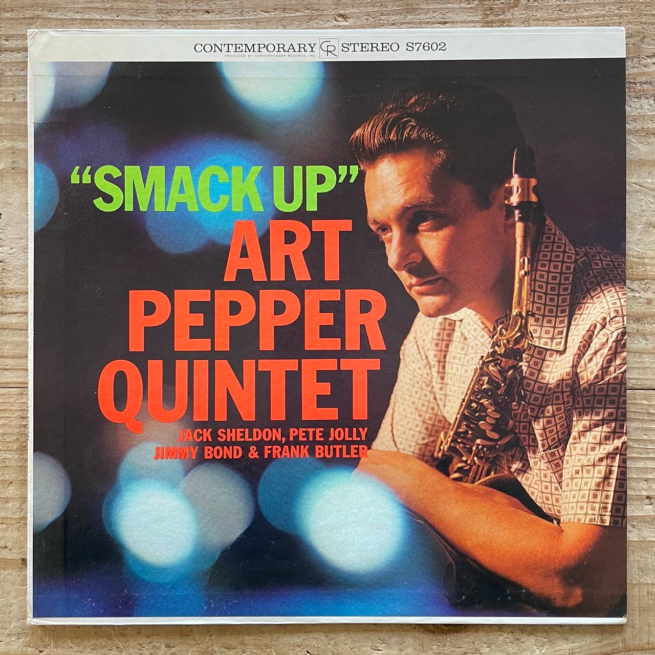 ART PEPPER QUINTET / SMACK UP - US Contemporary Original