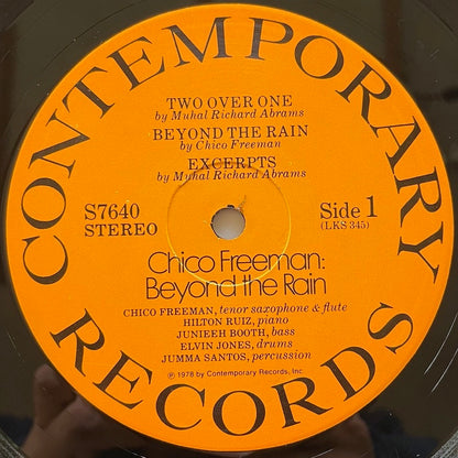 CHICO FREEMAN / BEYOND THE RAIN - US Contemporary Original