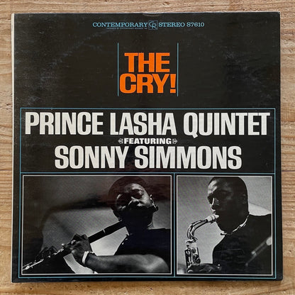 PRINCE LASHA QUINTET feat. SONNY SIMMONS / THE CRY! - US Contemporary
