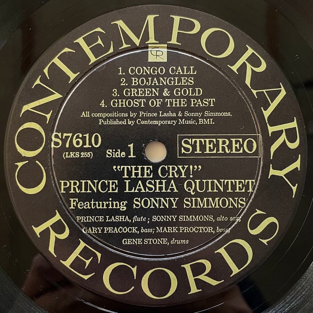 PRINCE LASHA QUINTET feat. SONNY SIMMONS / THE CRY! - US Contemporary
