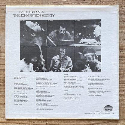 JOHN BETSCH SOCIETY / EARTH BLOSSOM - US Strata-East Original