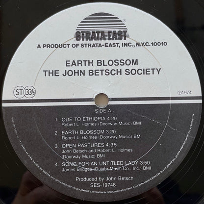 JOHN BETSCH SOCIETY / EARTH BLOSSOM - US Strata-East Original