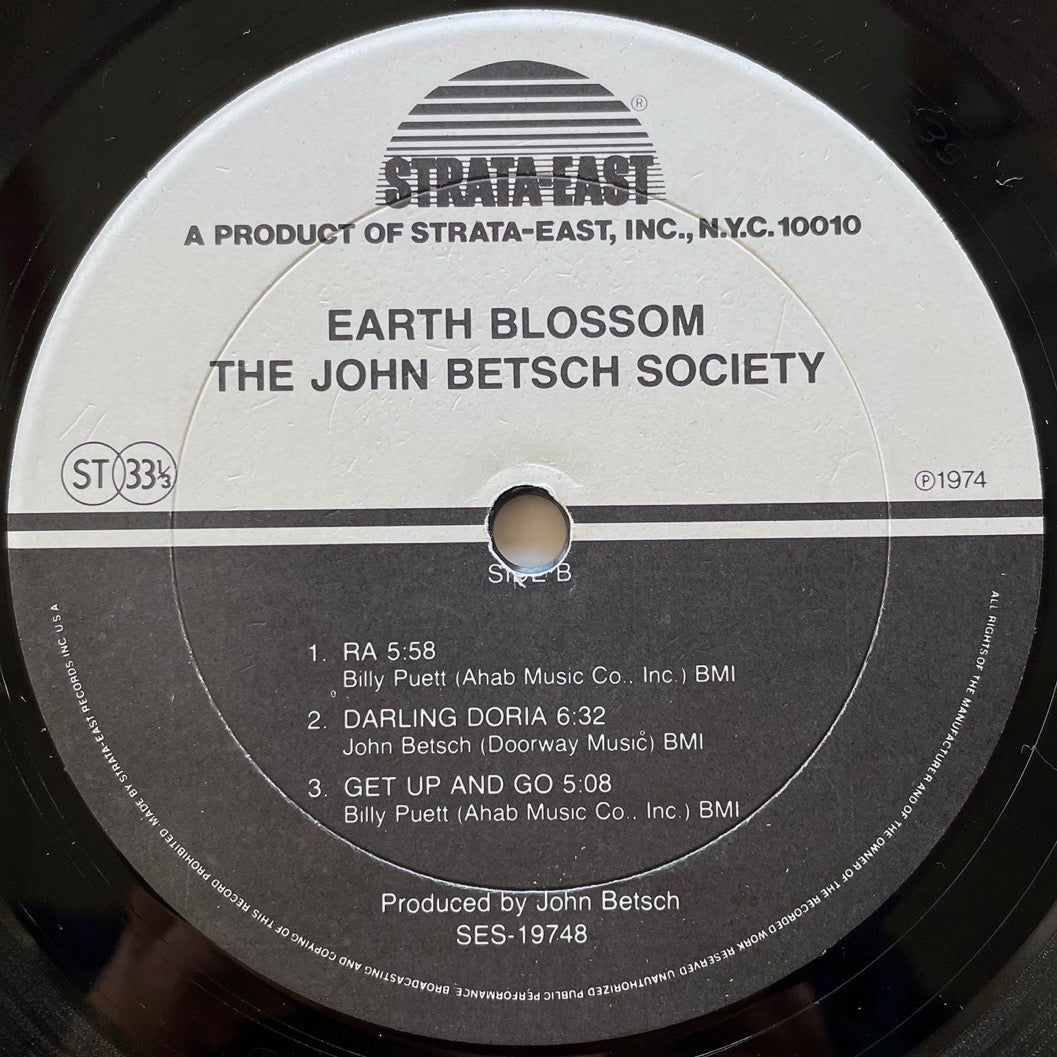 JOHN BETSCH SOCIETY / EARTH BLOSSOM - US Strata-East Original