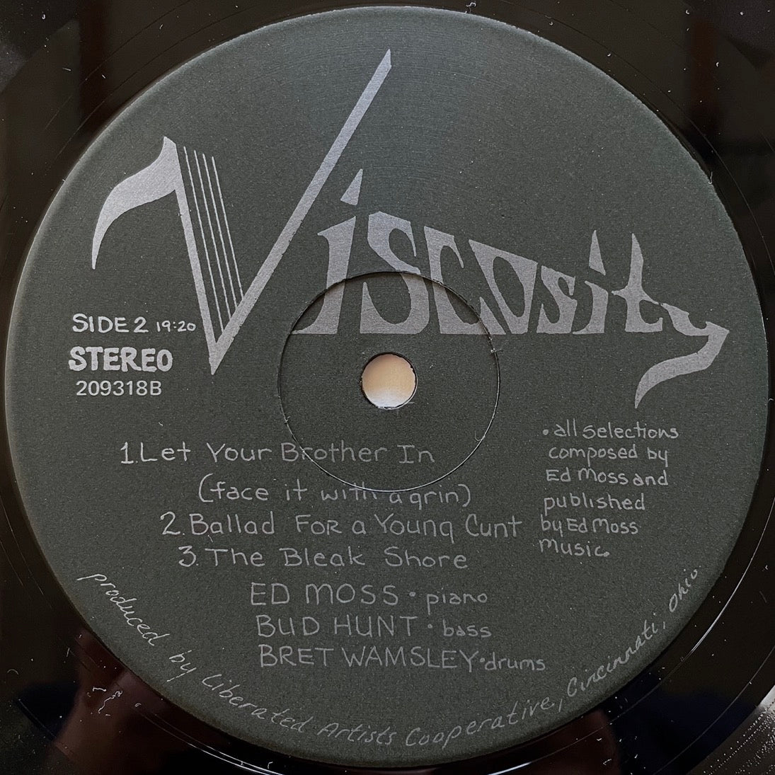 ED MOSS - US Viscosity Original