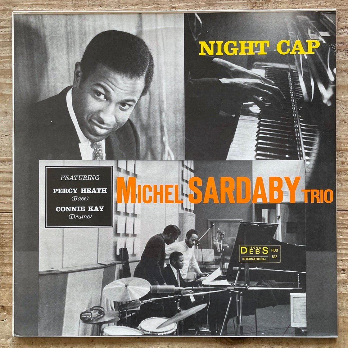 MICHEL SARDABY TRIO / NIGHT CAP - French Debs original