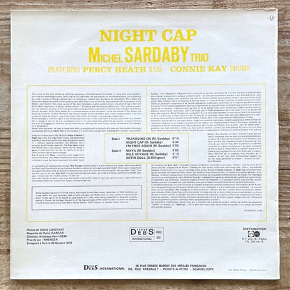 MICHEL SARDABY TRIO / NIGHT CAP - French Debs original